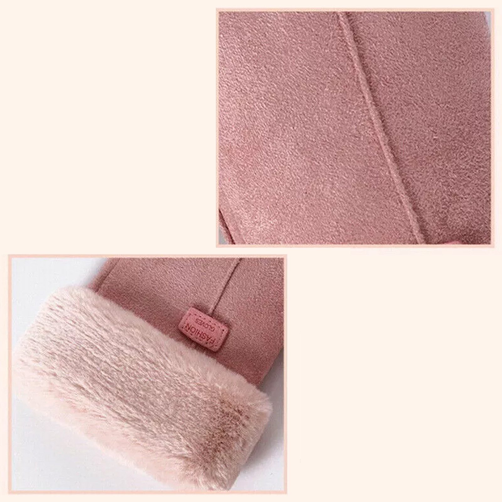 OKWISH Fleecehandschuhe Winterhandschuhe Touchscreen-Handschuhe Thermohands günstig online kaufen