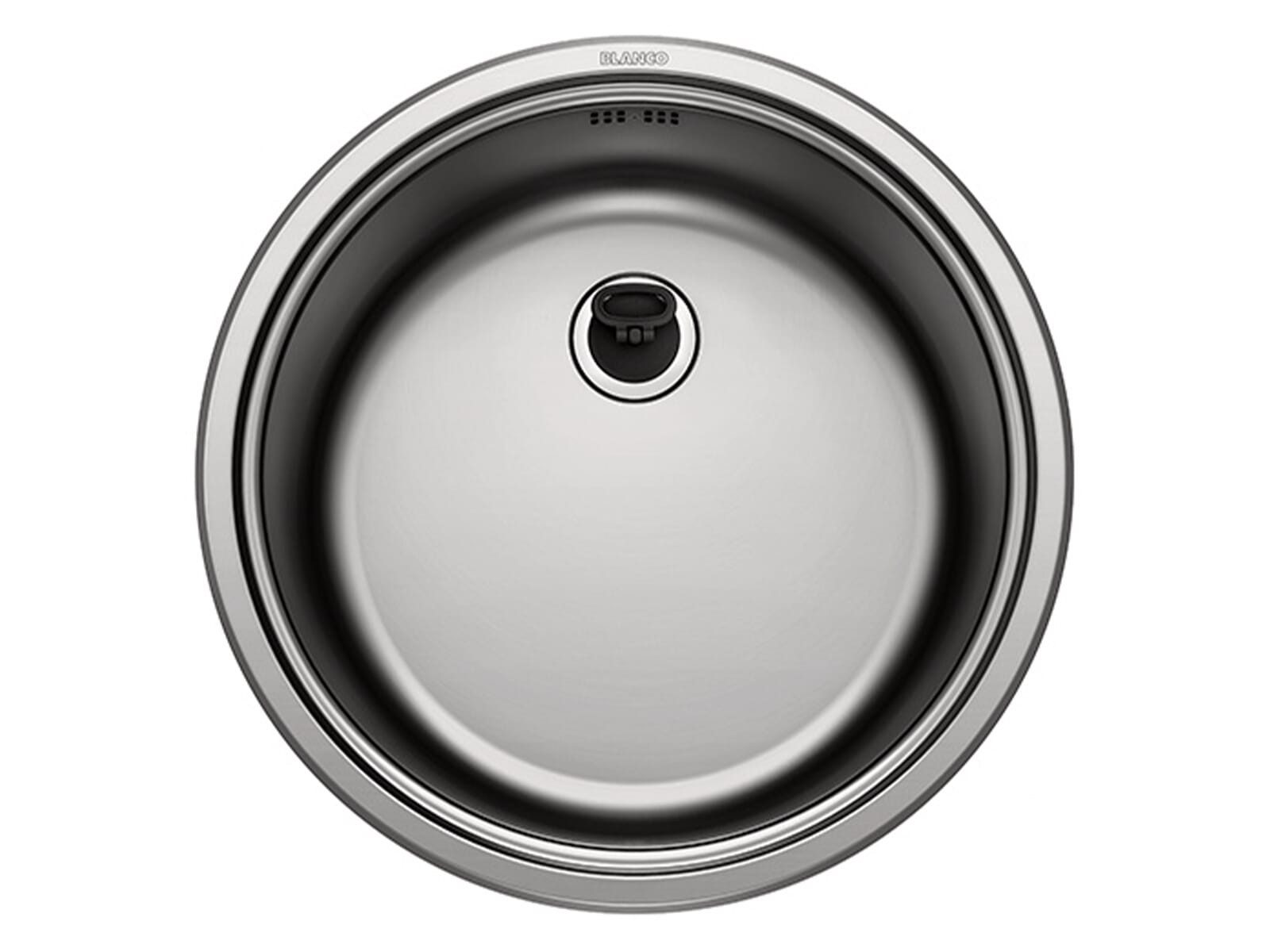 Blanco Edelstahlspüle, rund, 46/46 cm, (1 St)