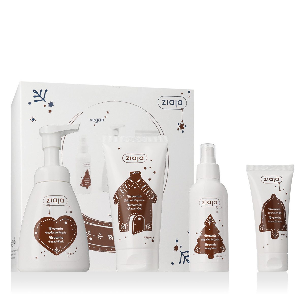 Ziaja Pflege-Geschenkset Brownie