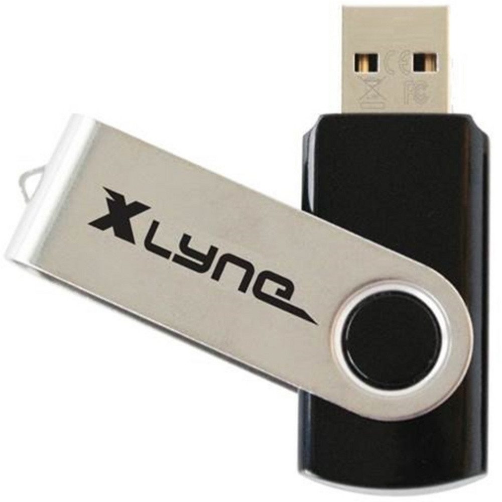 XLYNE Xlyne USB-Stick 2 GB Schwarz 177558-2B USB USB-Stick