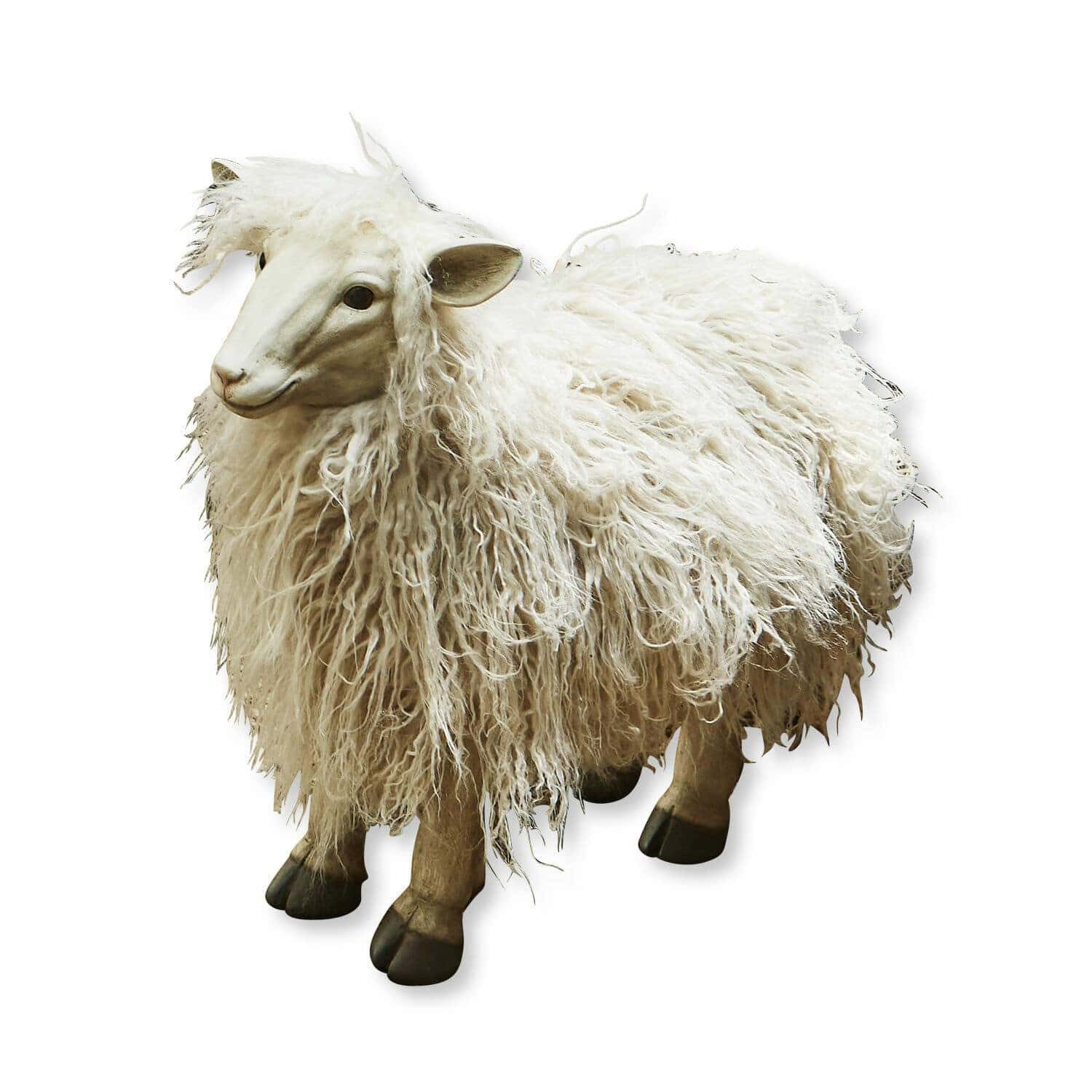 Mirabeau Osterfigur Deko-Schaf Justin beige