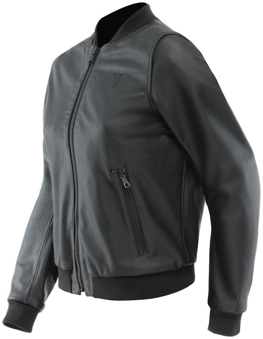 Dainese Motorradjacke Accento Damen Motorrad Lederjacke Wasserdicht protektoren wasserdichte