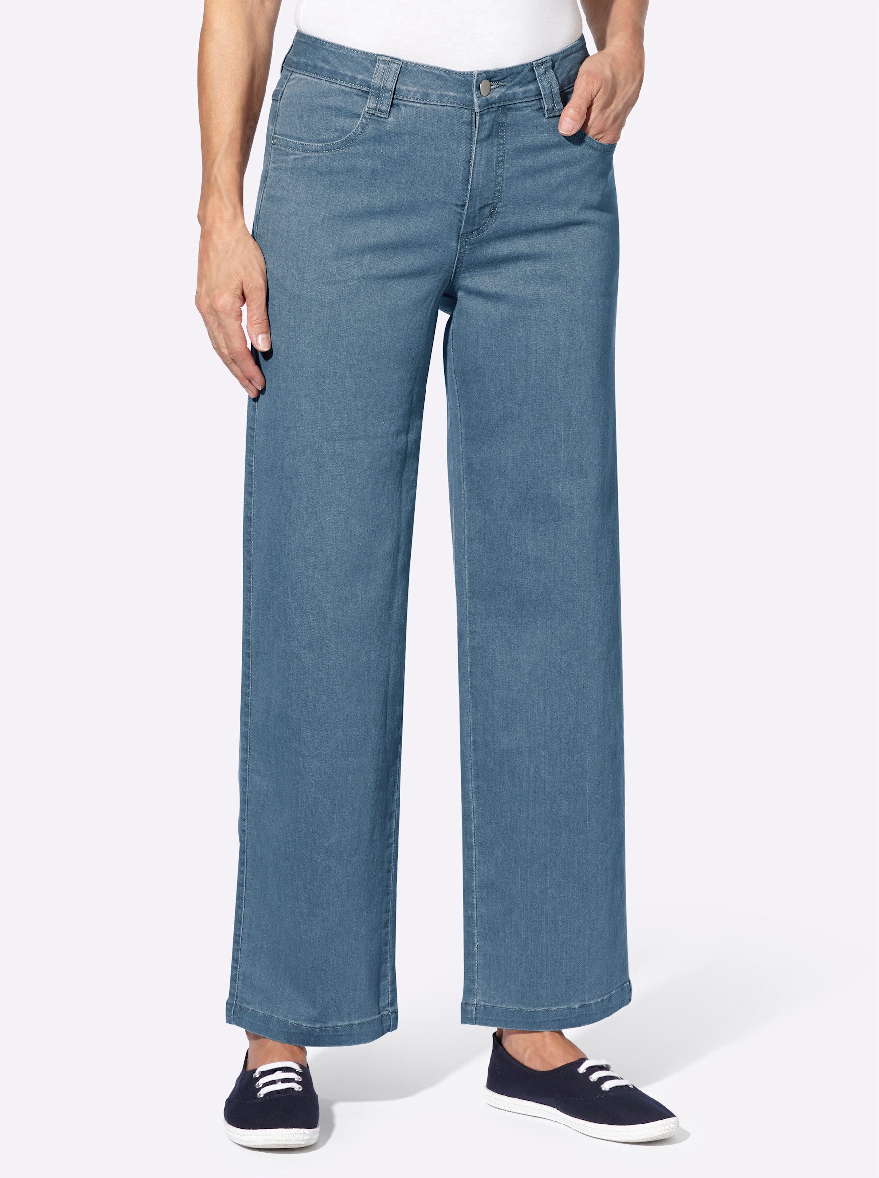Sieh an! Bequeme Jeans Jeans komfortabel
