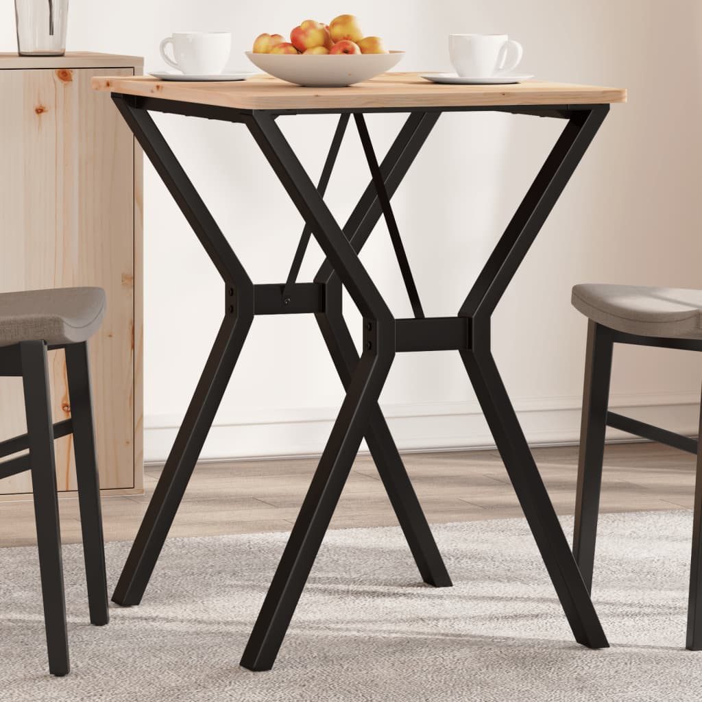 Esstisch Esstisch-Gestell in Y-Form 60x50x73 cm Gusseisen