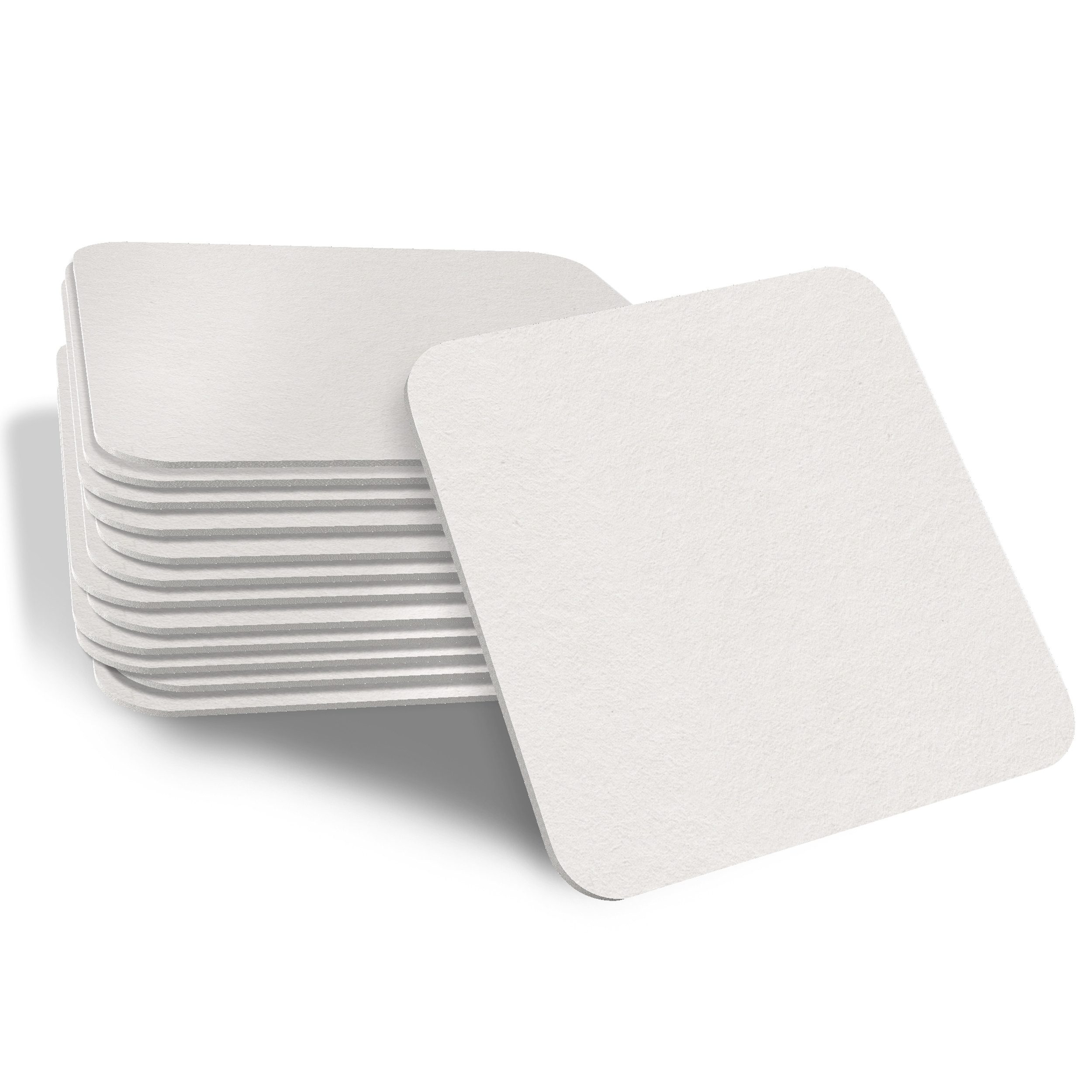Funke & Brand Bierdeckel Blanko eckig