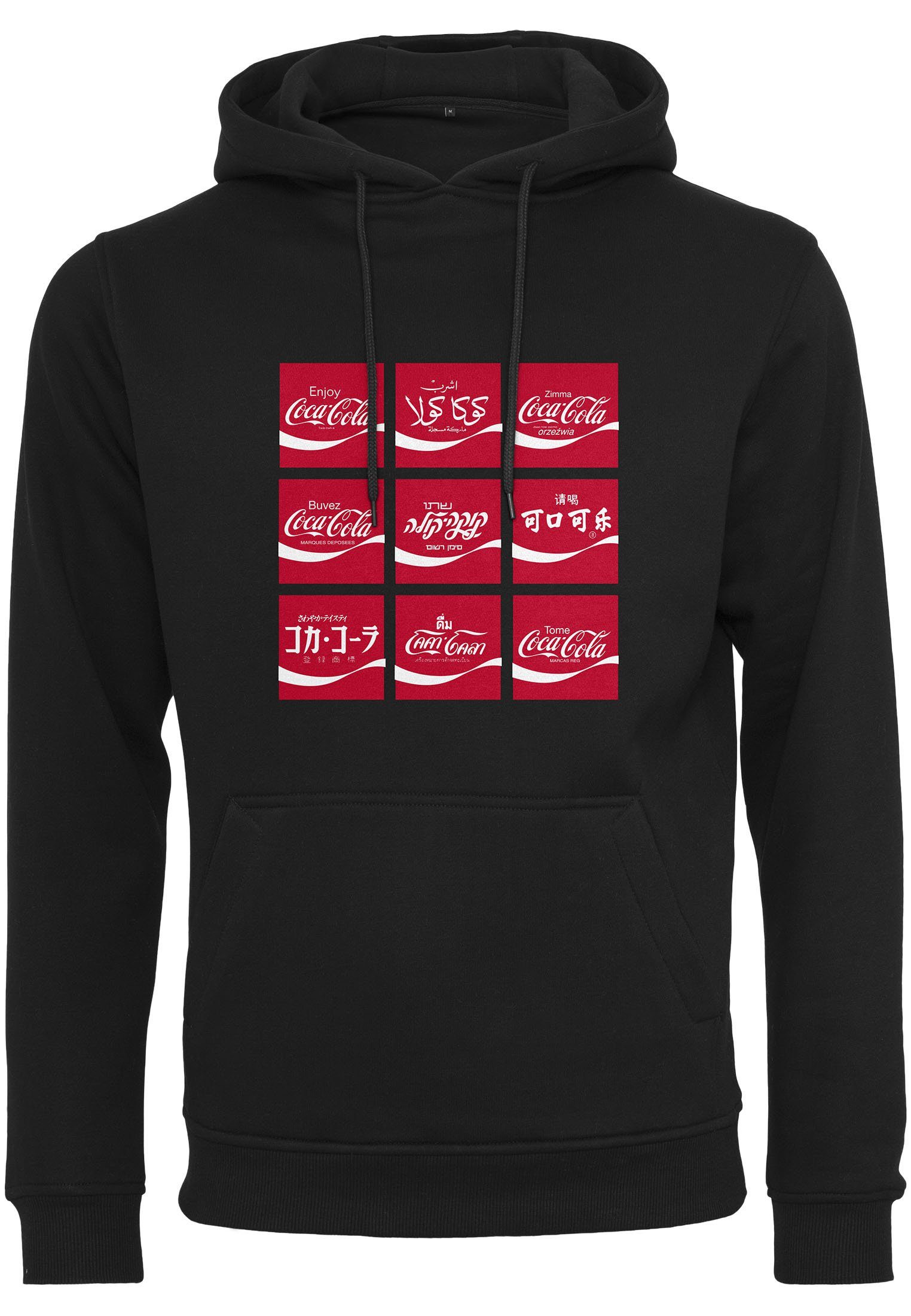 Coca Sweater International Herren Logo Merchcode Hoody (1-tlg) Cola