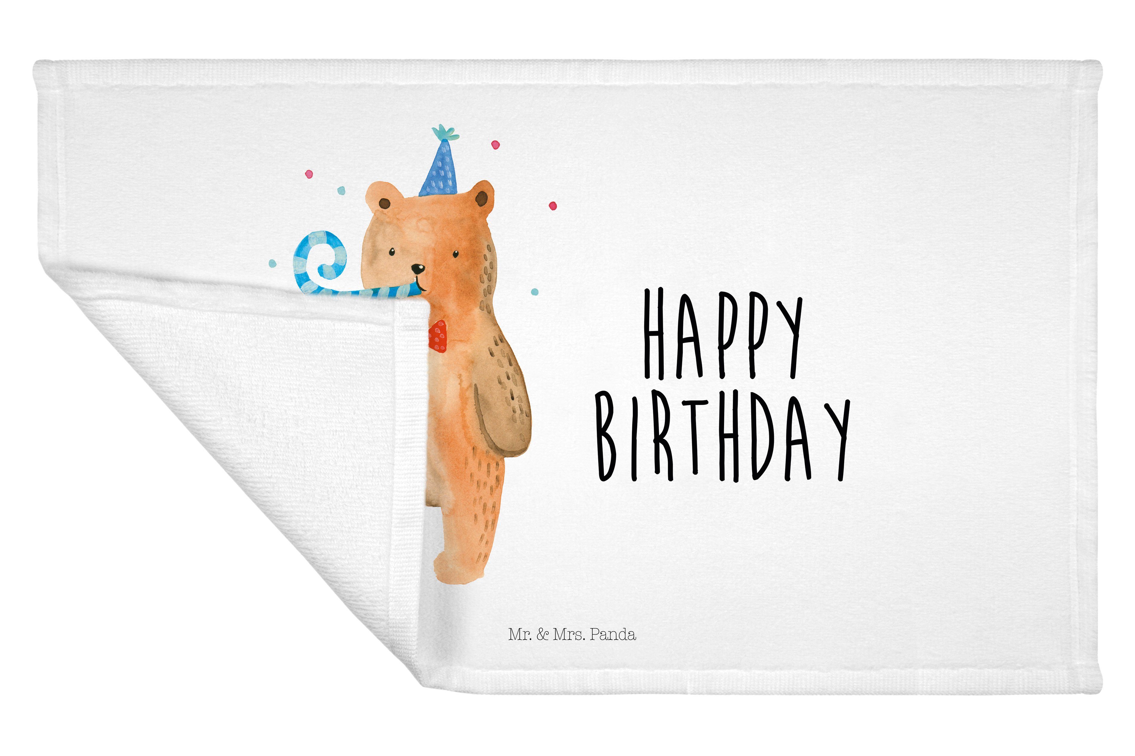 Mr. & Geschenk, (1-St) Mrs. Bär G, Panda Glückwunsch, Kinder Birthday Weiß Handtuch Alles Handtuch, - 