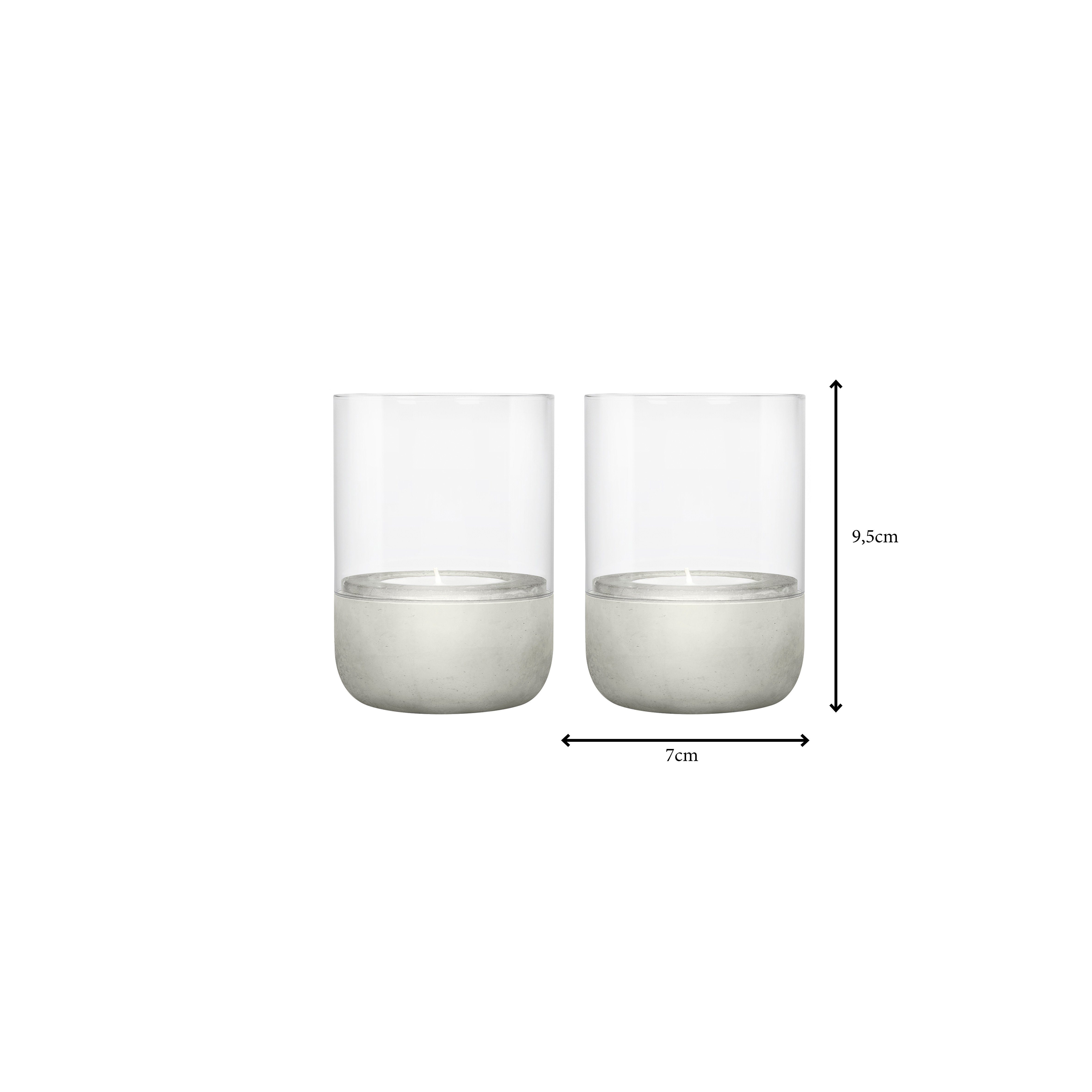 blomus Windlicht -CALMA- Glas Kerzenhalter, Stimmungslicht, günstig online kaufen