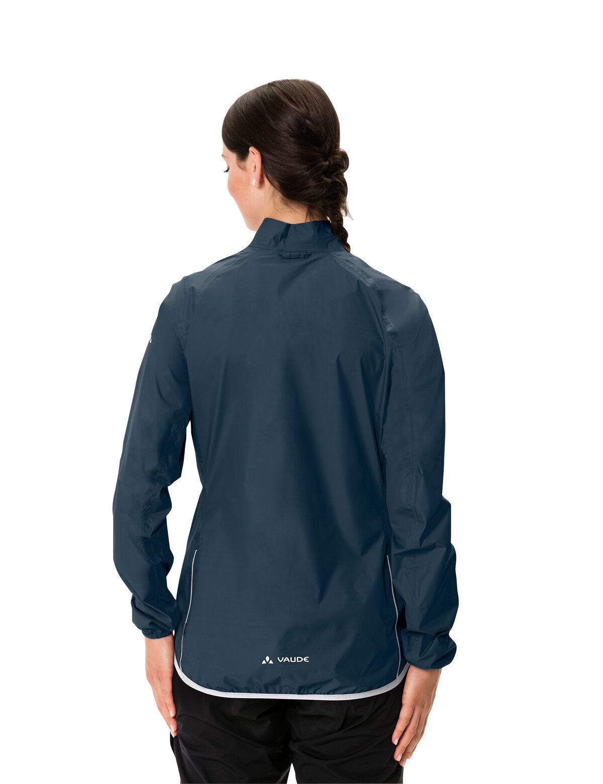 VAUDE Regenjacke Women's Drop Jacket III sportlicher Stil, wasserdicht mit 10000 mm Wassersäule, atmungsaktiv