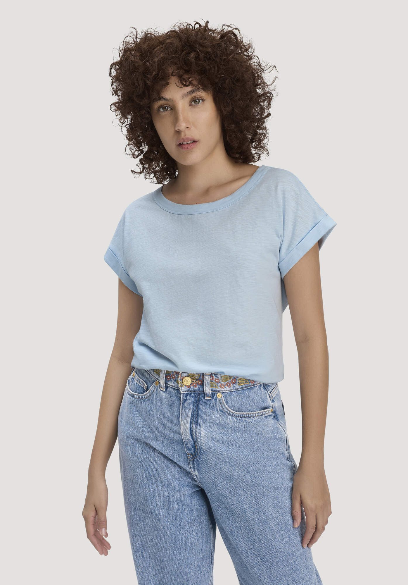 Hessnatur T-Shirt aus reiner Bio-Baumwolle (1-tlg)