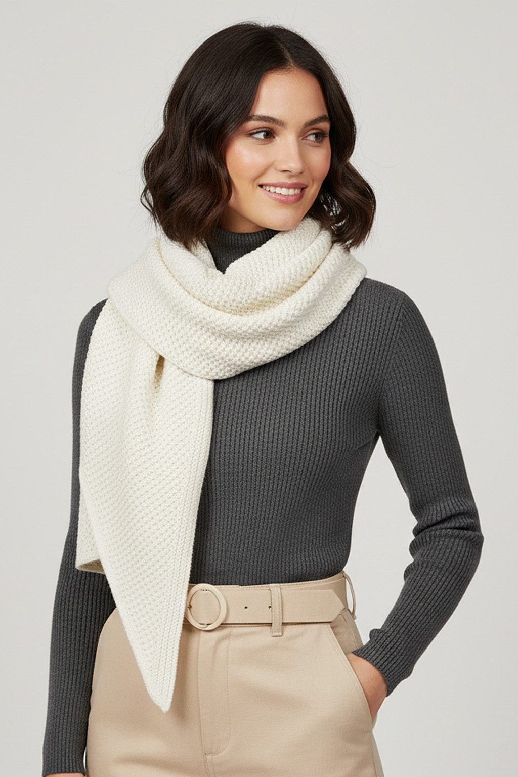 Faera Modeschal Moderner Loop Design Wärme Weich Herbst Muster Stil Cool, ( günstig online kaufen