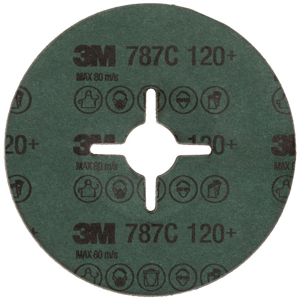 3M Schleifscheibe 22 Durchmesser Bohrungs-Ø 787C Fiberscheibe 3M 779907 Cubitron™ mm 125