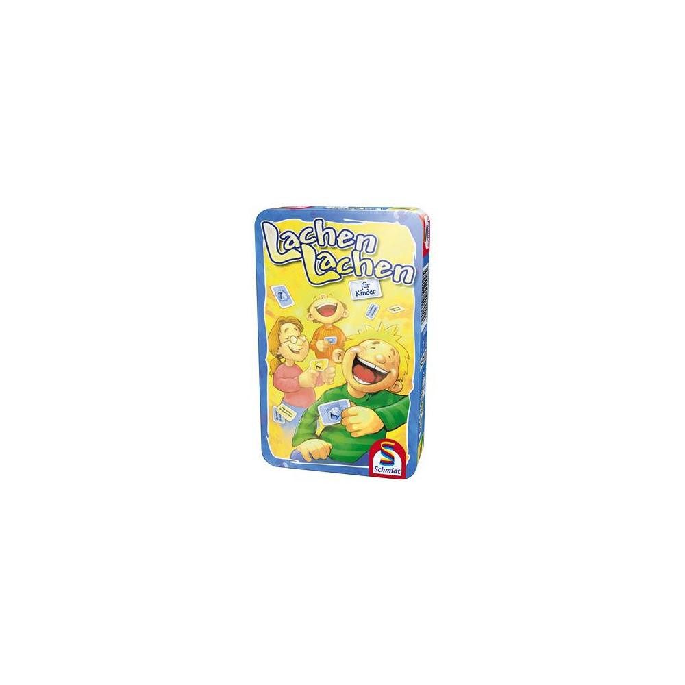 Schmidt Spiele Spiel Lachen, Lachen für Kinder Metalldose