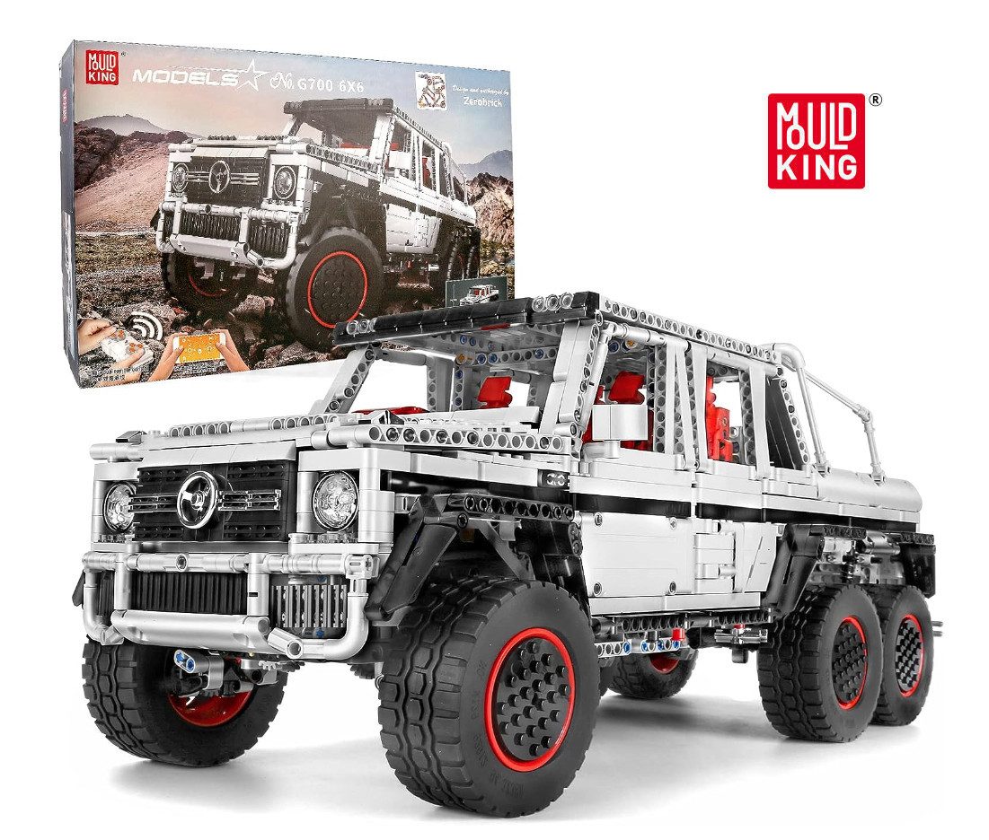 Mould King 13061 G-Klasse 6x6 Konstruktions-Spielset, (3686 St)