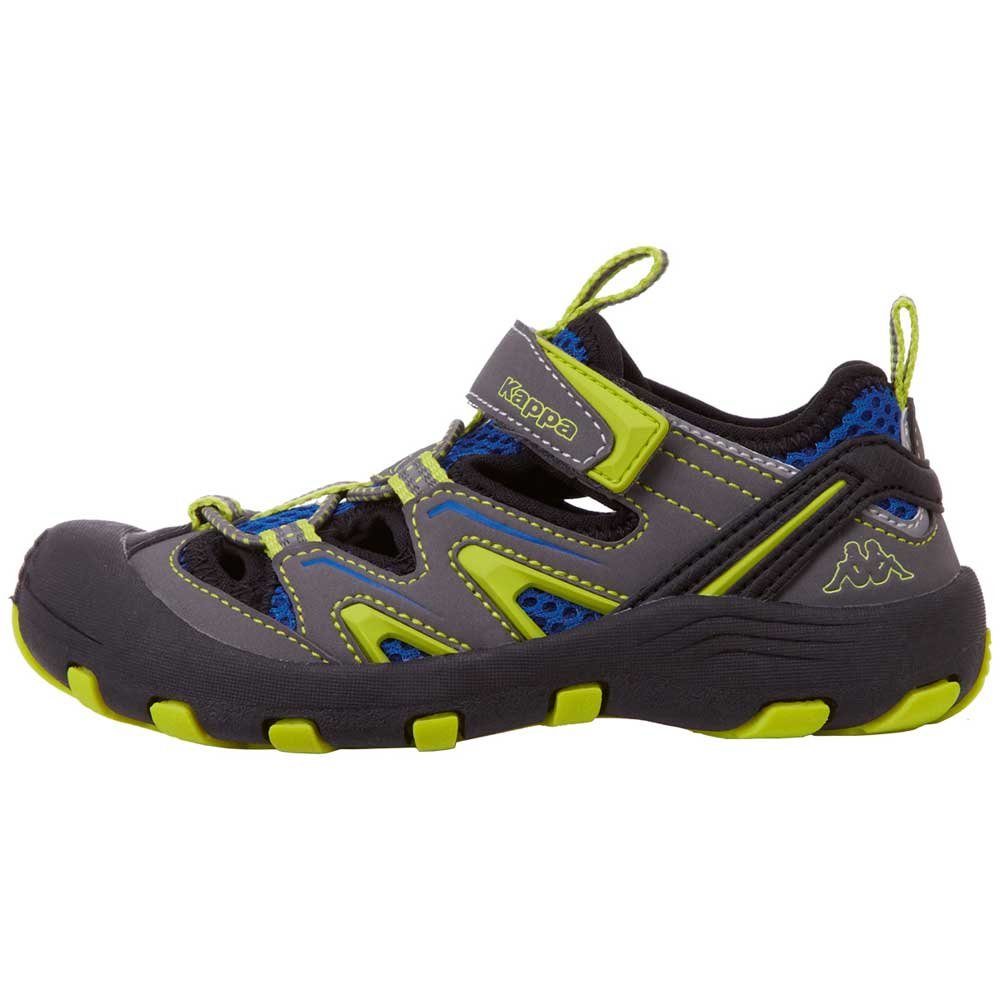 Kappa Outdoorsandale mit robuster Zehenkappe grey-lime