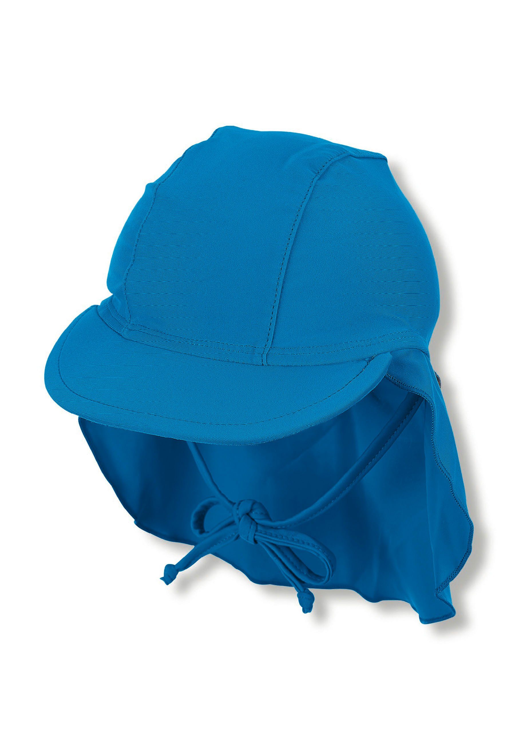 Sterntaler® Badekappe UV-Schutz 50+ Bademütze mit Nackenschutz uni (1 St)