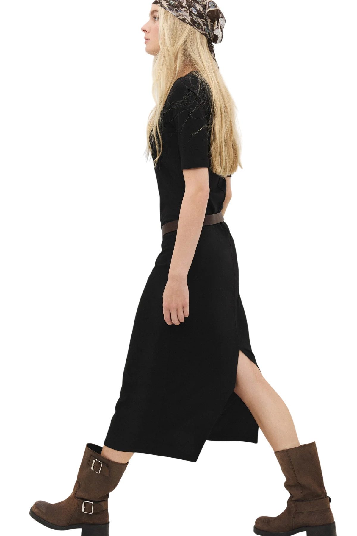 No Matter What Maxikleid Maxikleid mit kurzen Ärmeln
