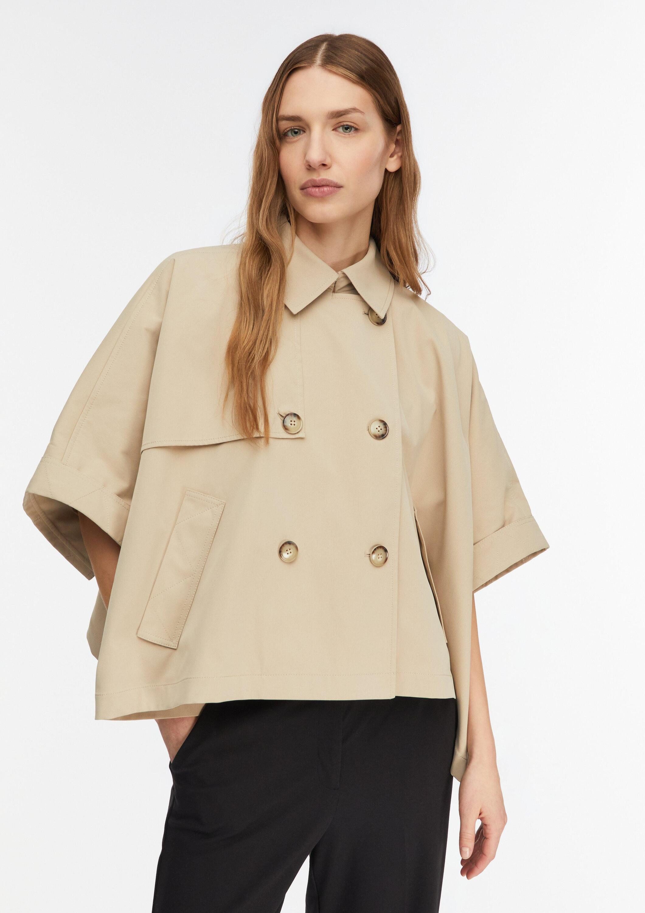 comma Funktionsjacke Outdoor-Umhang Modernes Trench-Cape günstig online kaufen