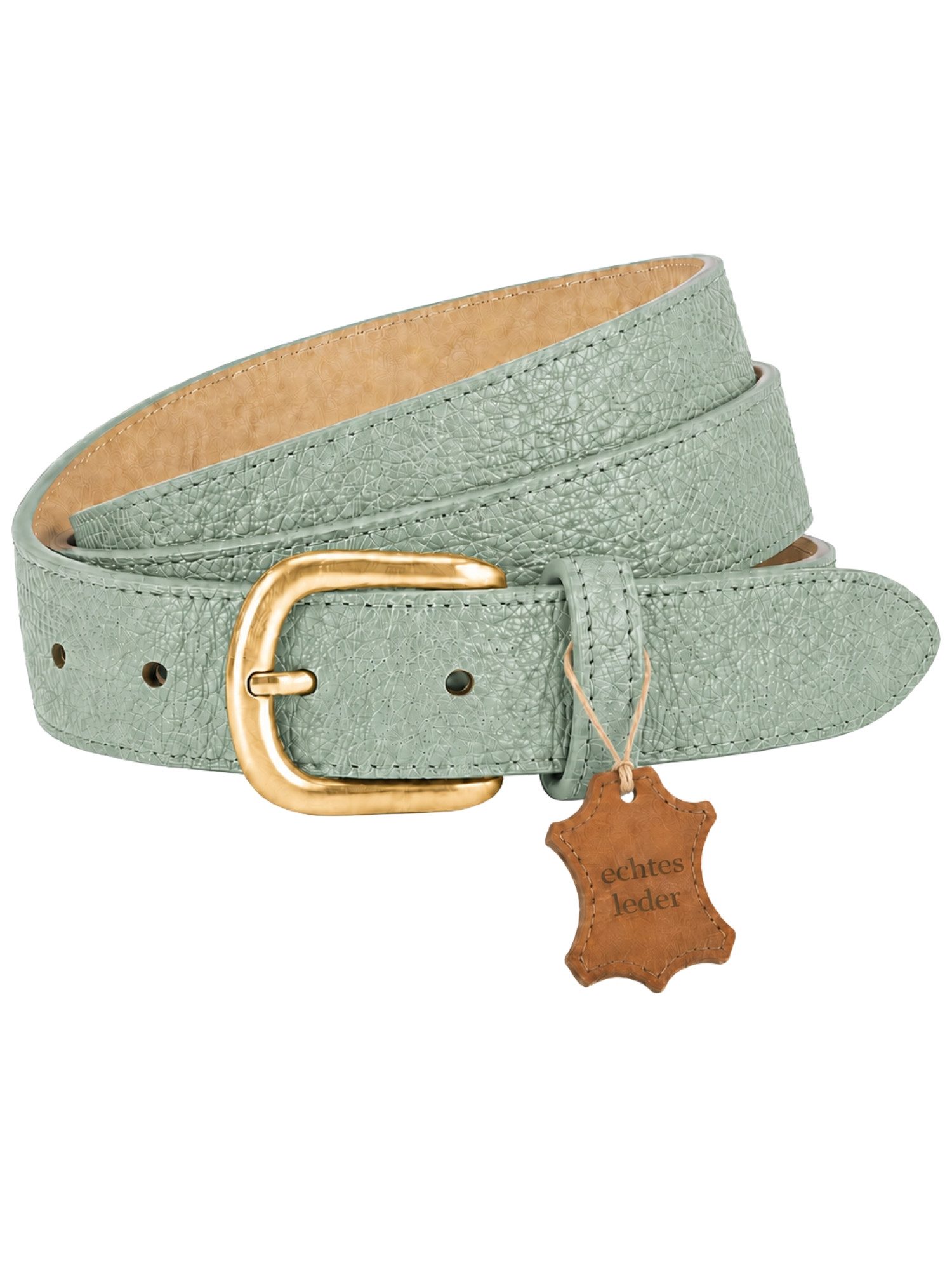 Adel Bags Ledergürtel Damen Gürtel, 3 cm Breit, verschiedene Farben,Hergestellt in Italien