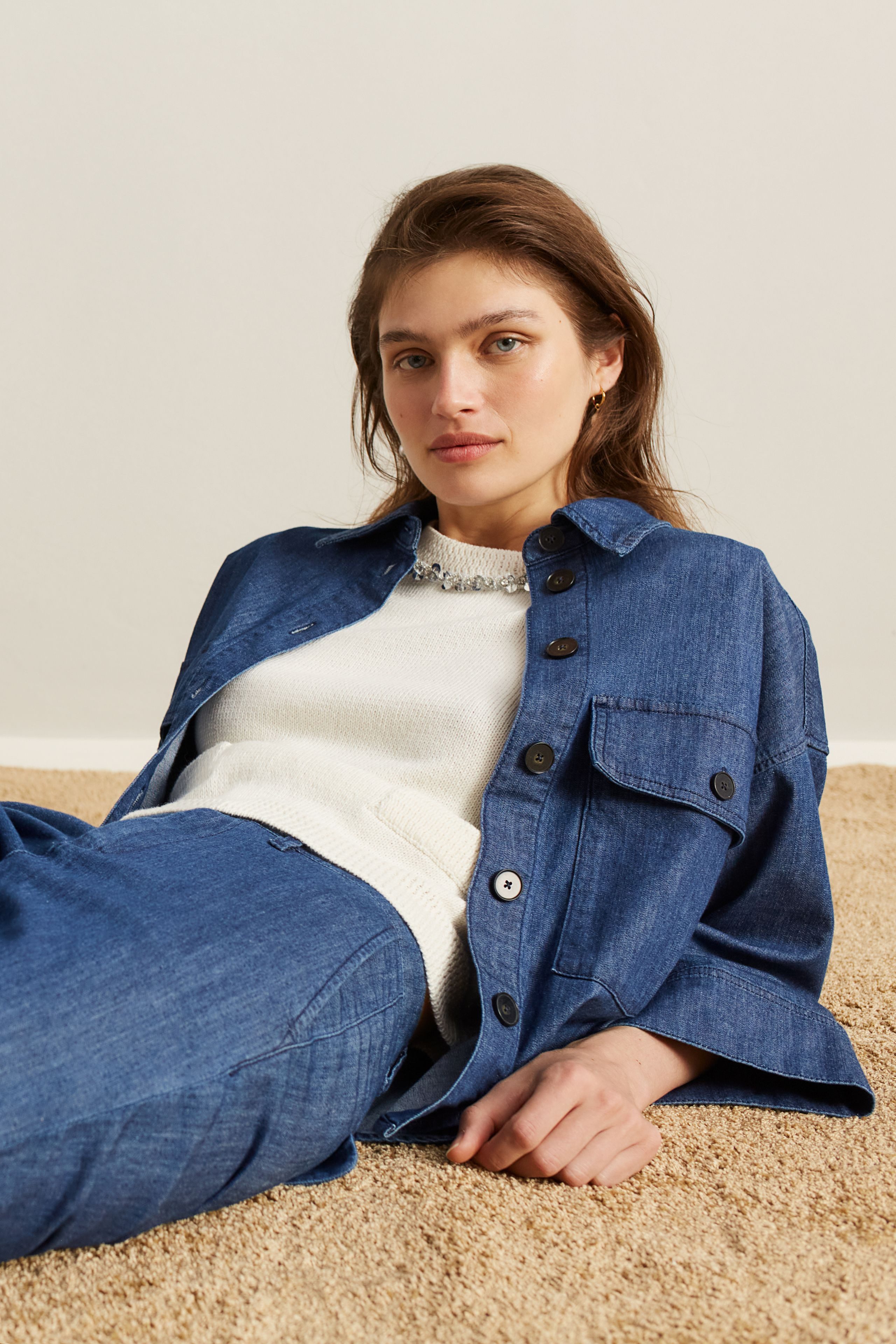 Oui Set Strickpullover