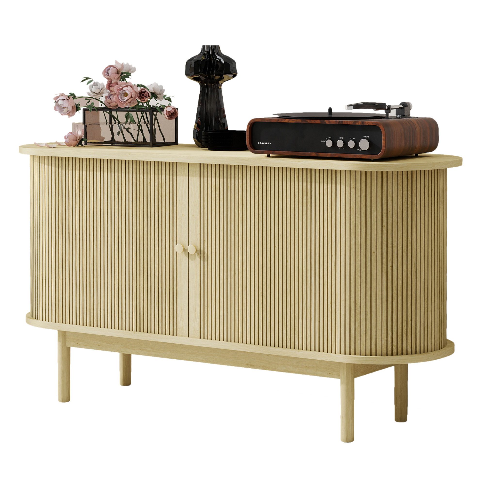 HAUSS SPOLE Sideboard Retro-Beistellschrank Lowboard mit günstig online kaufen