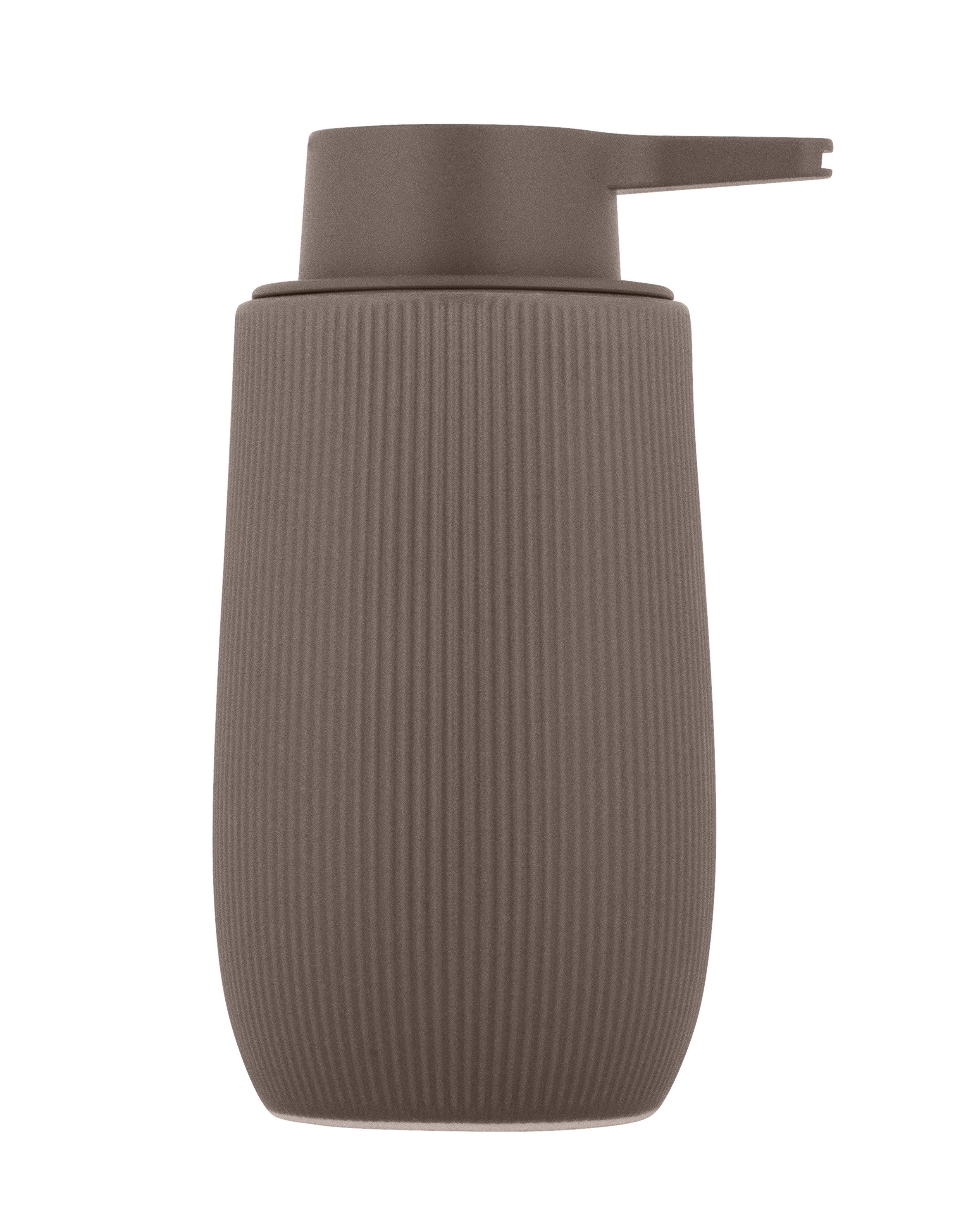 WENKO Seifenspender WENKO Seifenspender FABLO taupe BHT 9,50x17,50x8 cm braun