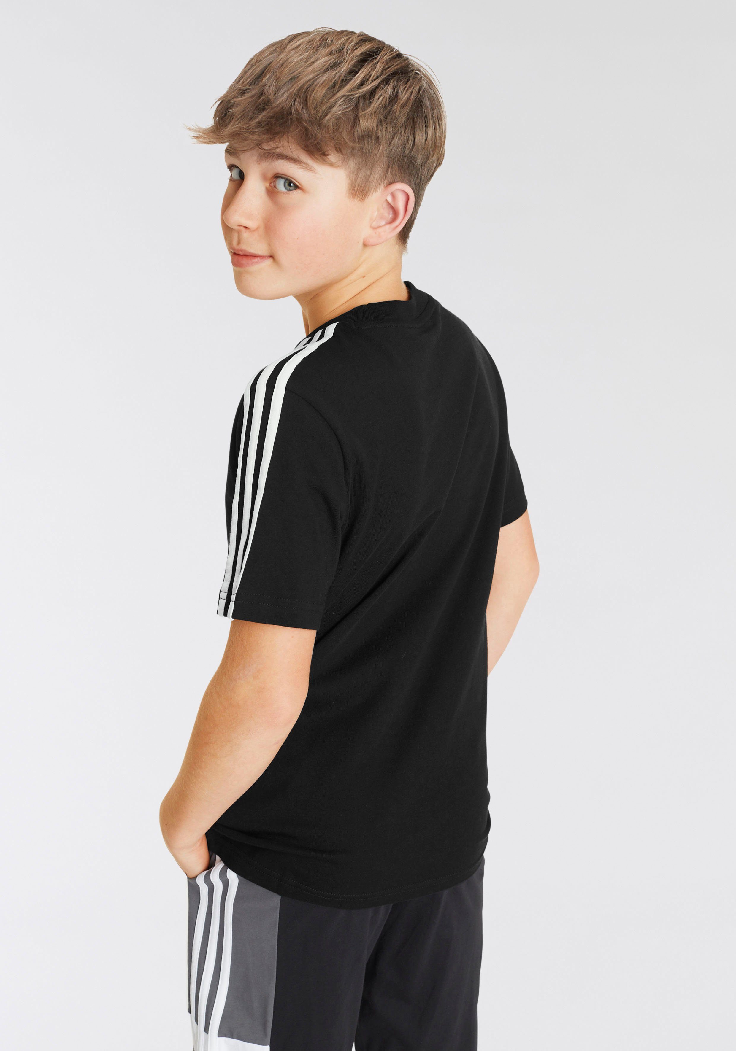 adidas Sportswear T-Shirt U 3S TEE / Black White