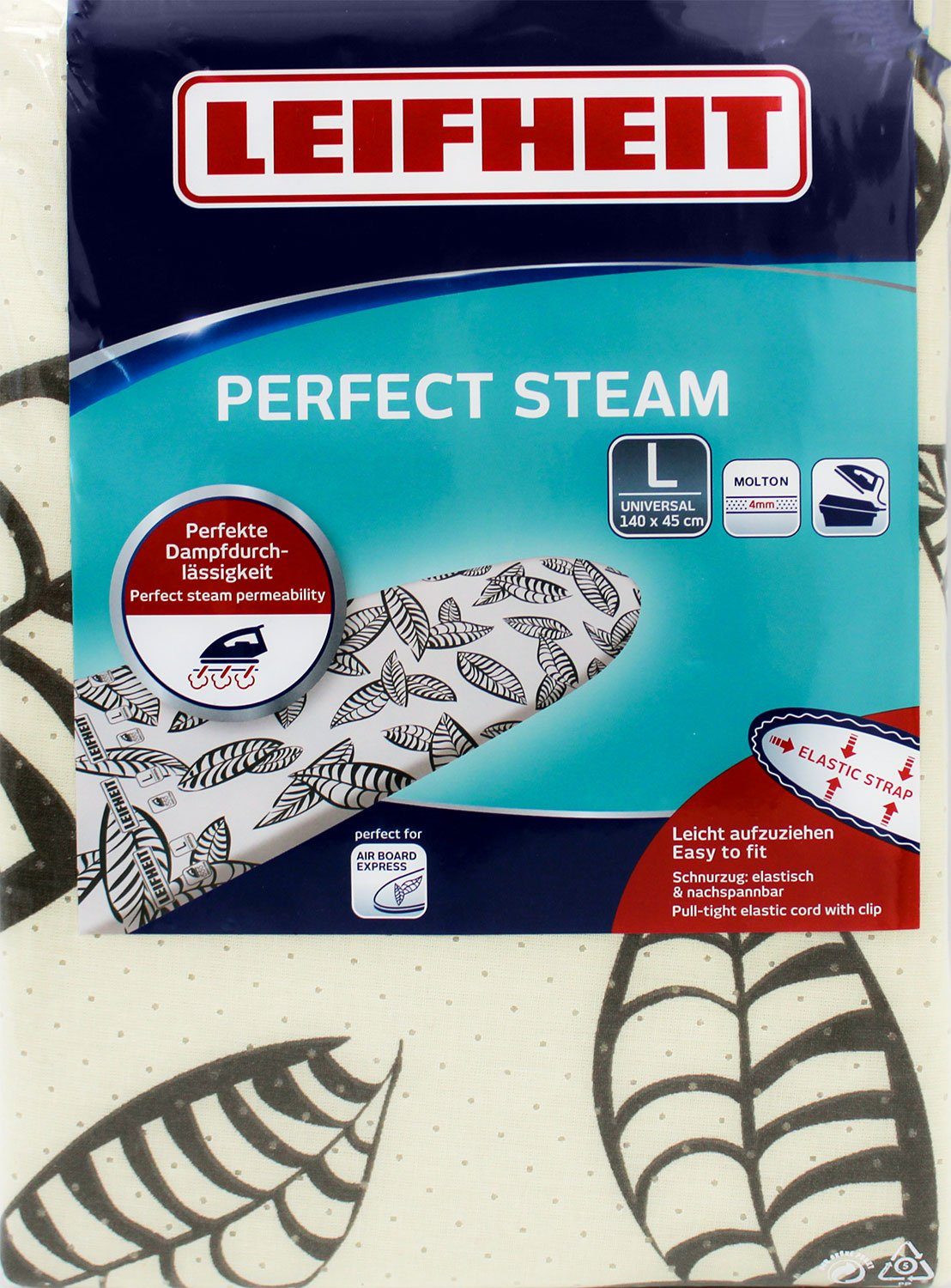 Leifheit Ersatz-Bügelbrettbezug Bügeltischbezug Perfect Steam L/Universal, günstig online kaufen