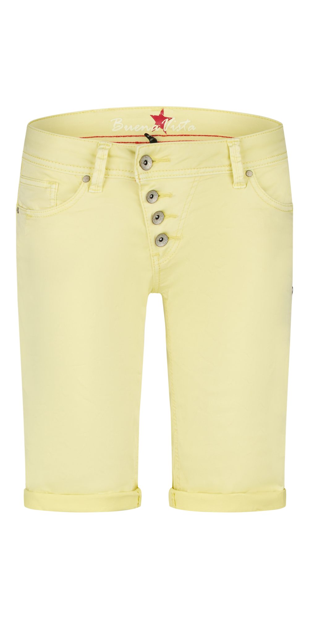 Buena Vista Stretch-Jeans BUENA VISTA MALIBU SHORT bright yellow 2505 B5025 4003.5887 - Stretch