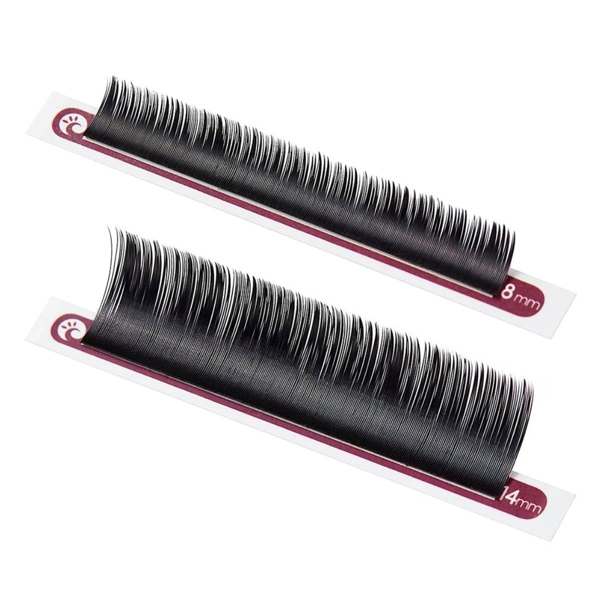Wimpanista Einzelwimpern Volumewimpern D Curl 0.05mm, 1 tlg., Mixbox 8-14mm
