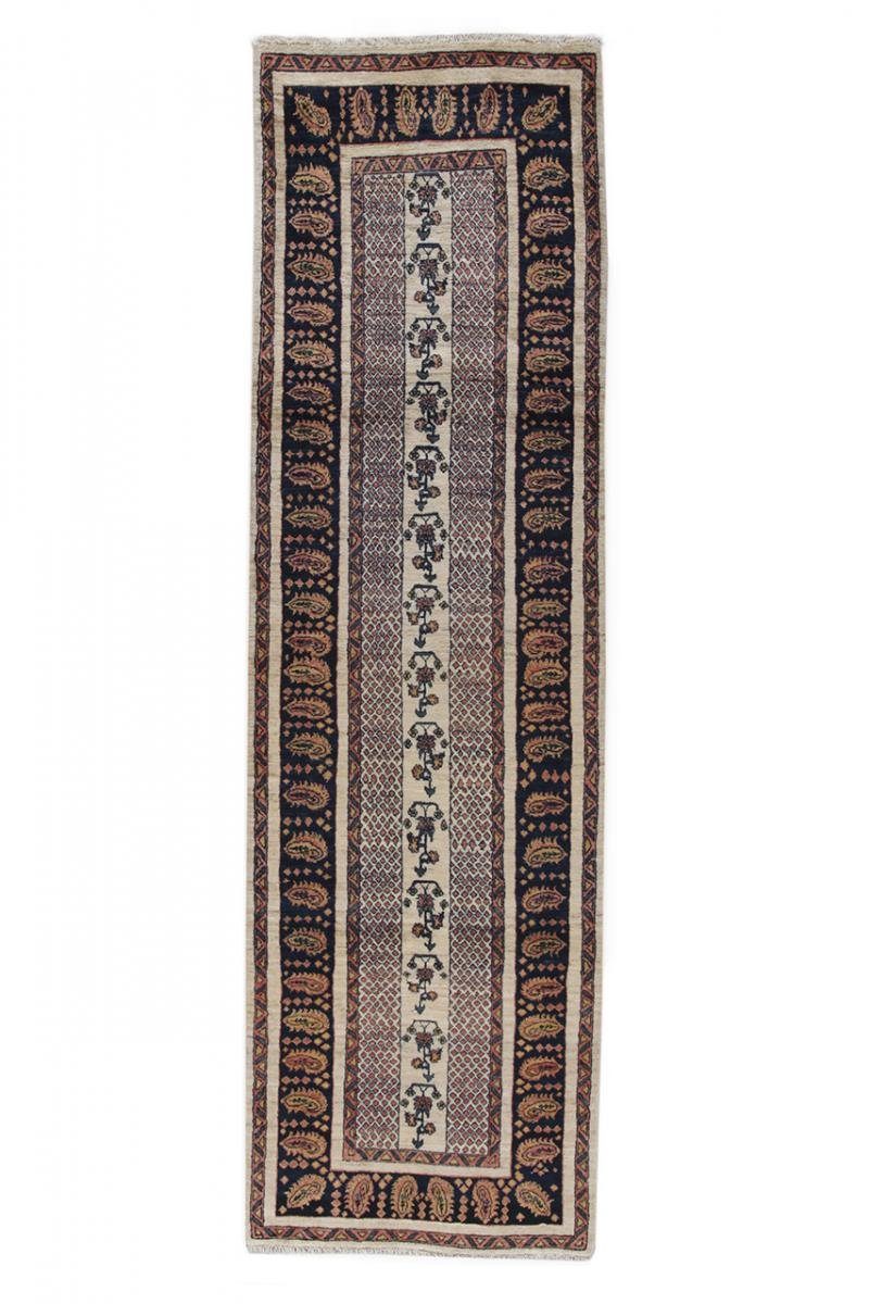Orientteppich Perser Gabbeh Kashkuli 81x272 Handgeknüpfter Moderner Orientteppich, Nain Trading, rechteckig, Höhe: 15 mm