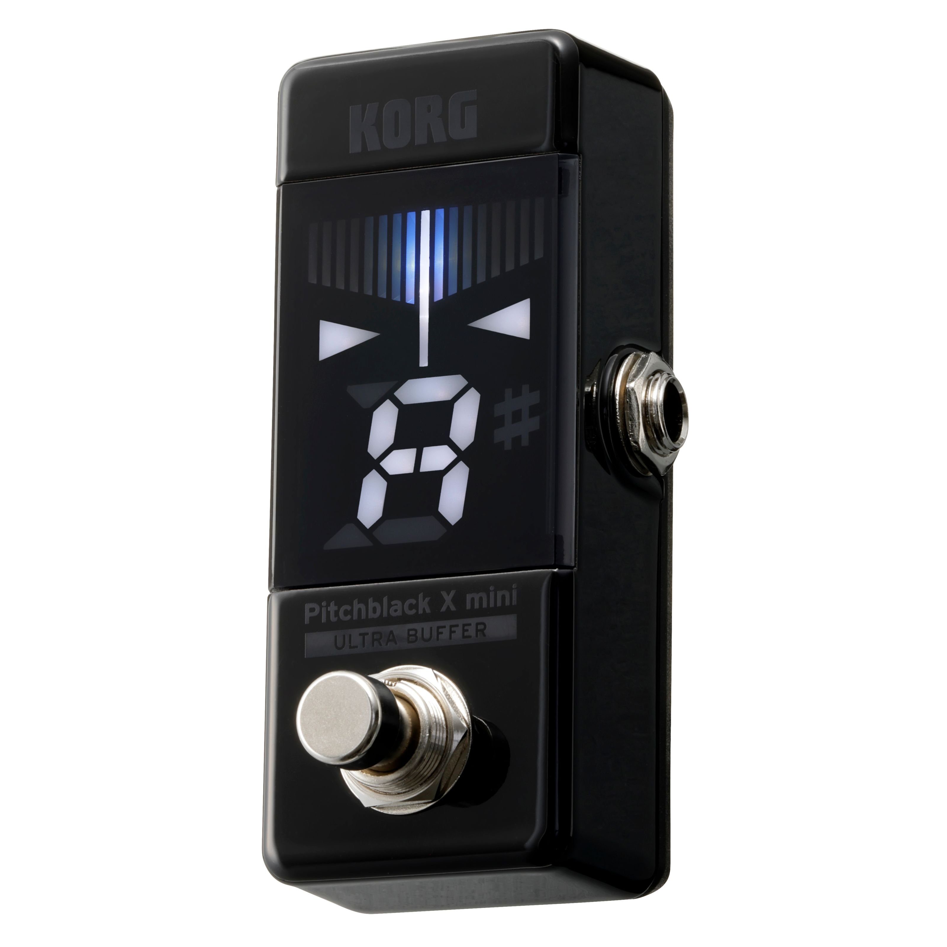 Korg Stimmgerät, Pitchblack X Mini - Stimmgerät für Gitarren