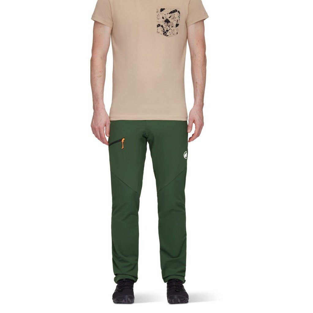 Mammut Softshellhose Wanderhose Pant Courmayeur Softshell (atmungsaktiv, windabweisend)