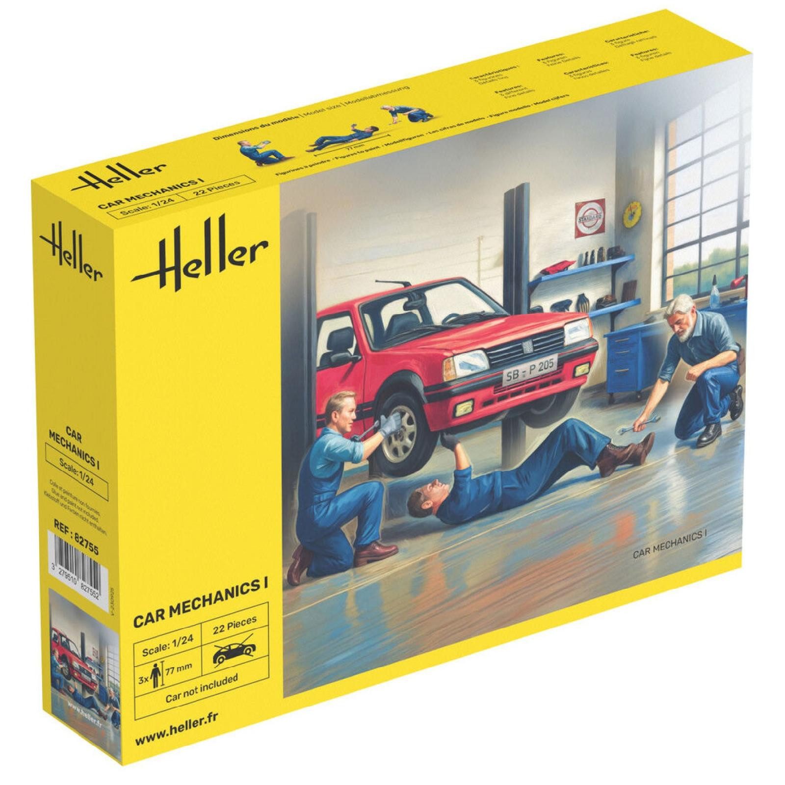 Heller Modellbausatz Car Mechanics I / 1:24