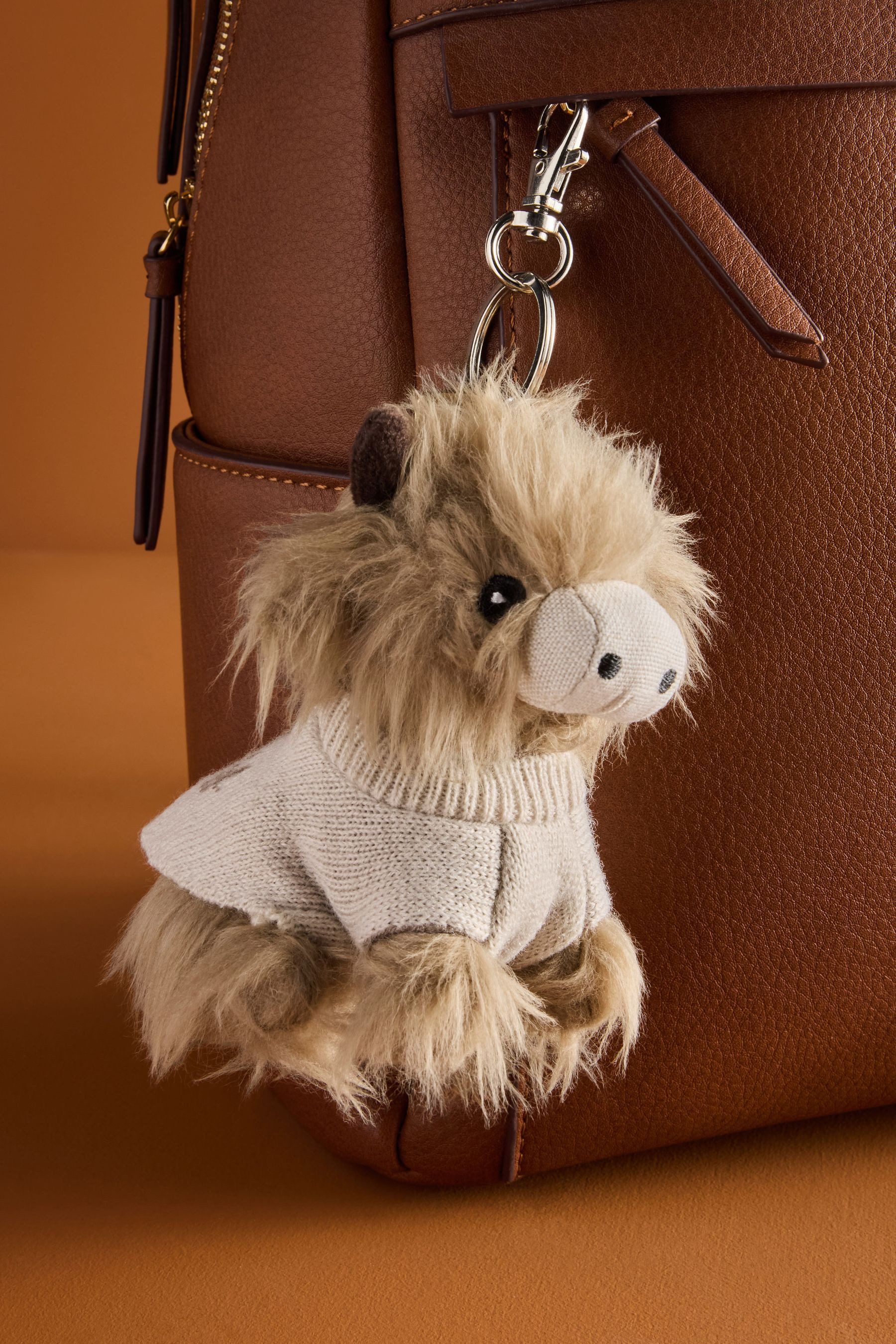 Next Taschenanhänger Schlüsselring mit flauschigem Anhänger günstig online kaufen