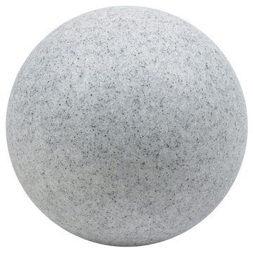 HEITRONIC Gartenleuchte LeuchtKugel Mundan in Granit 300mm E27, keine Angabe, Leuchtmittel enthalten: Nein, warmweiss, Gartenleuchten