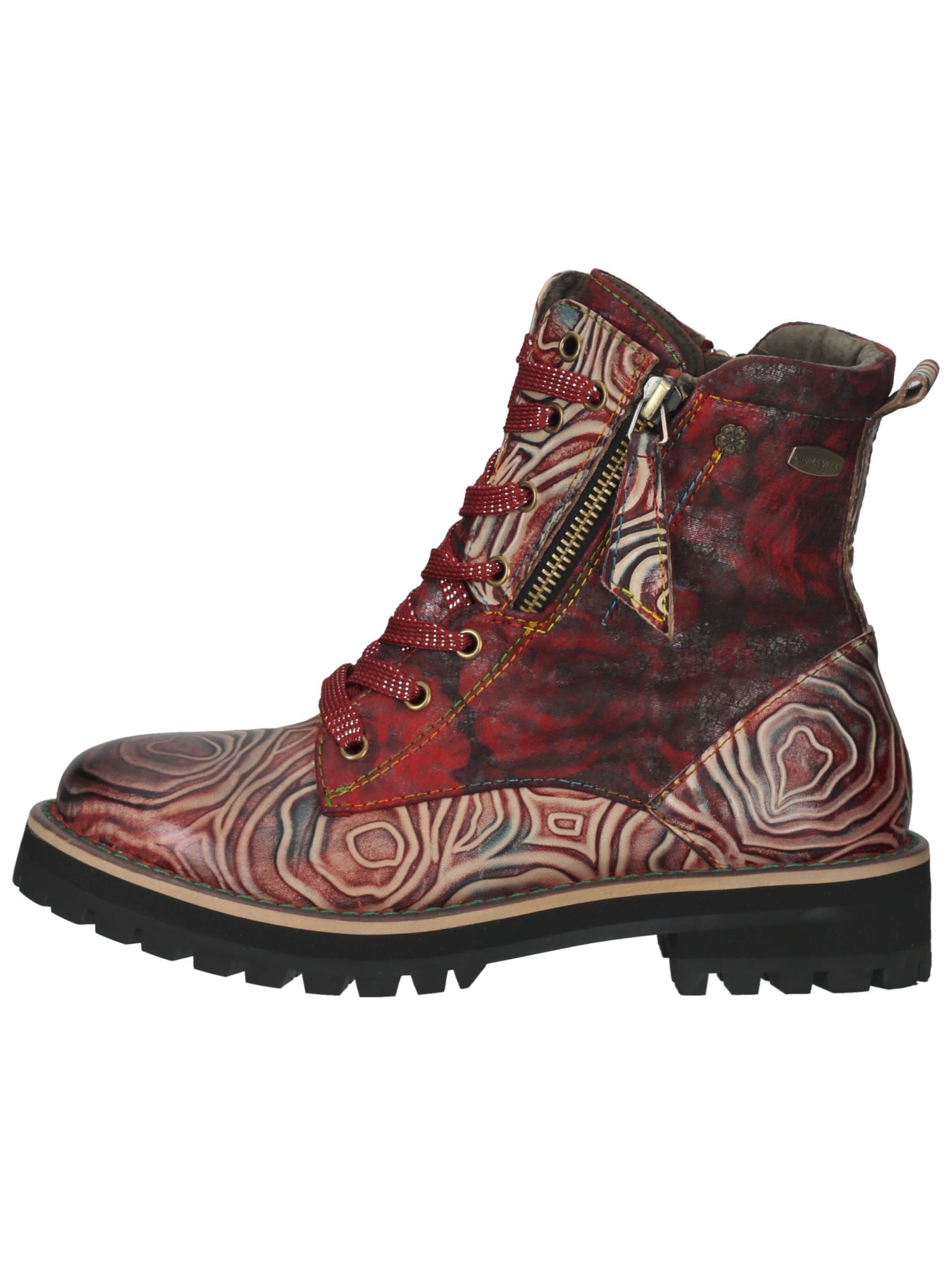 LAURA VITA LAURA VITA Stiefelette Leder/Textil Schnürstiefelette