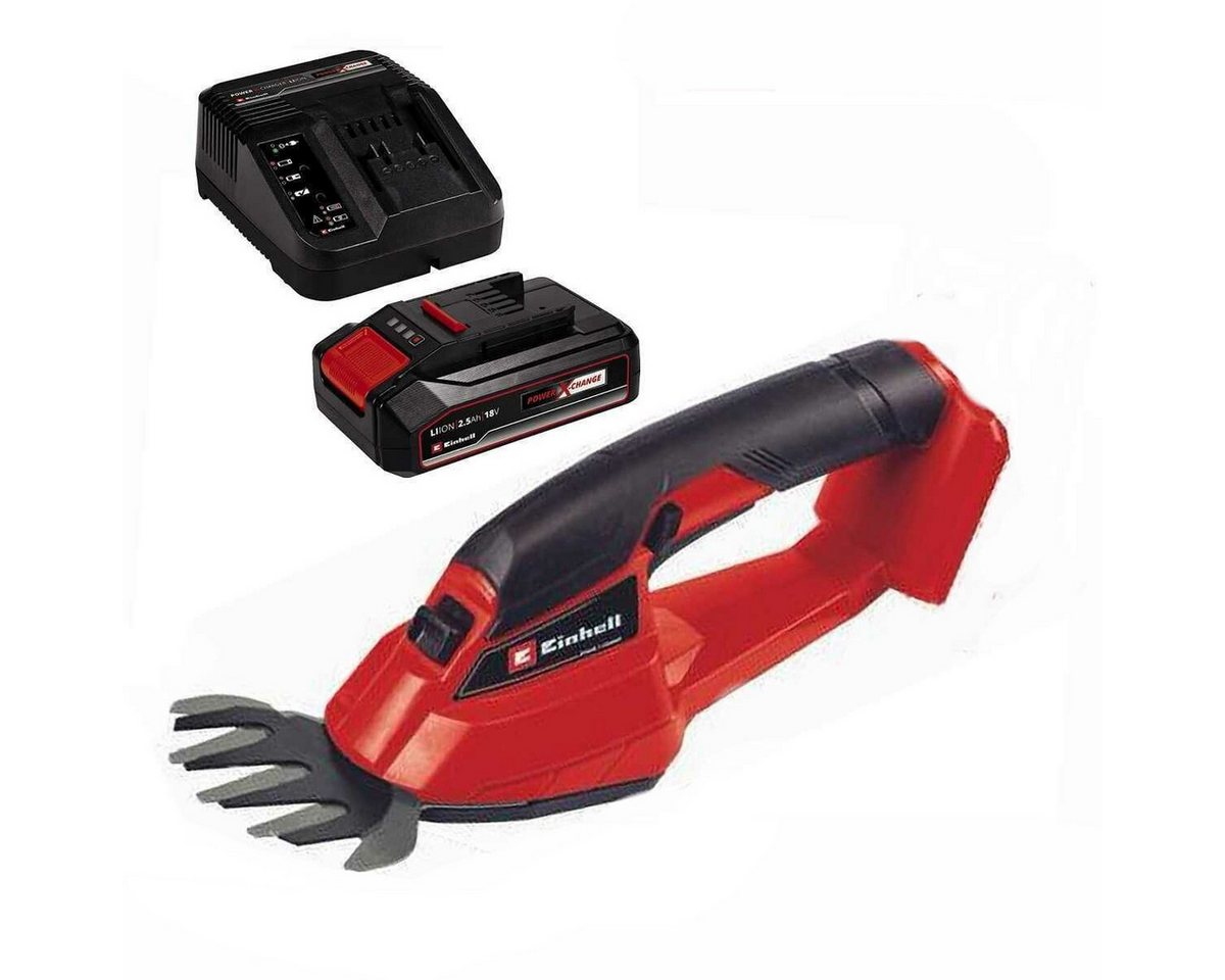 Einhell Akku-Grasschere Akku Grasschere GC-AGS 18 Li- 18V,mit Akku 2.5 Ah + Ladegerät