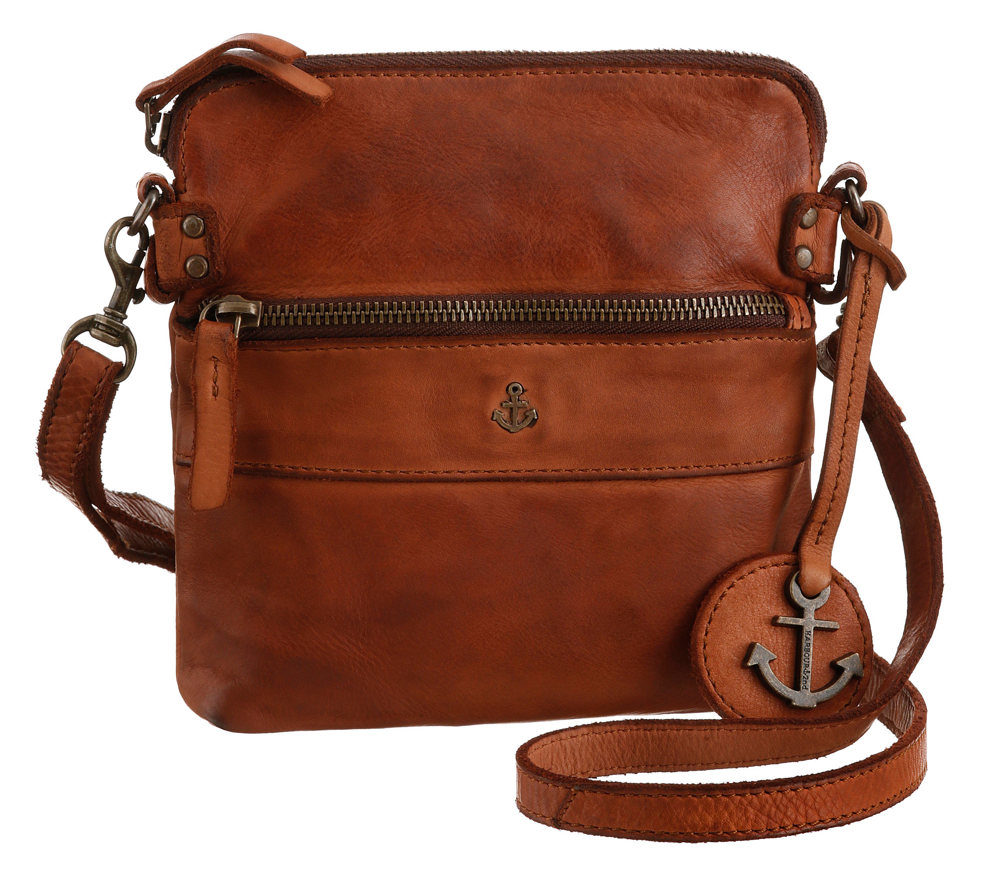 HARBOUR 2nd Handtasche Crossbody Handtasche, mit Reißverschlussfach und Logoanhänger