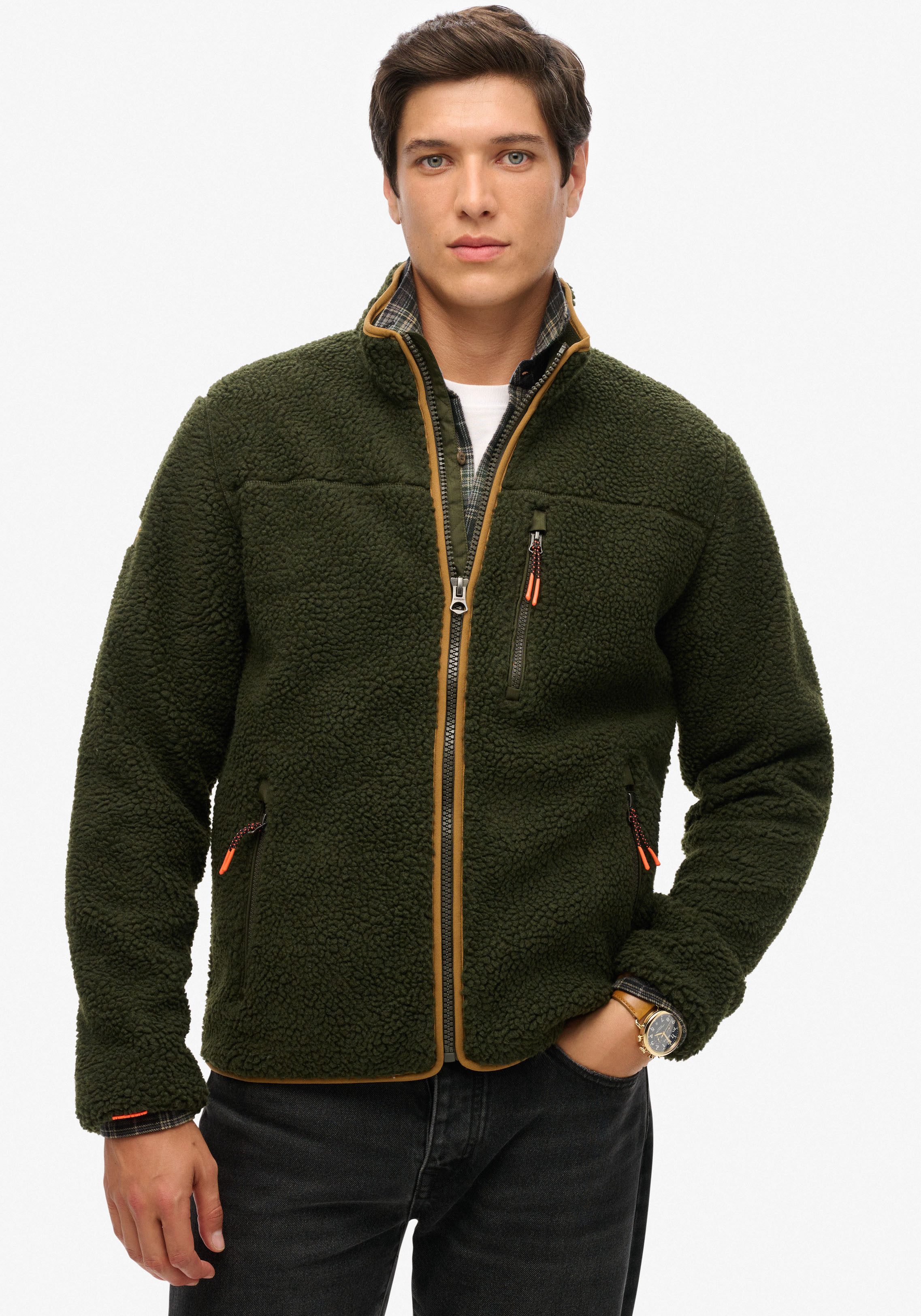 Superdry Fleecejacke OUTDOOR FULL ZIP FLEECE günstig online kaufen