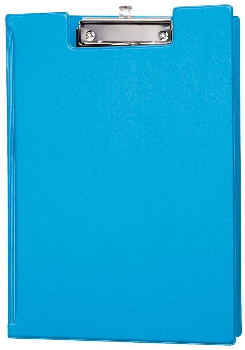 Schreibmappe Schreibmappe mit Folienüberzug A4 hoch hellblau