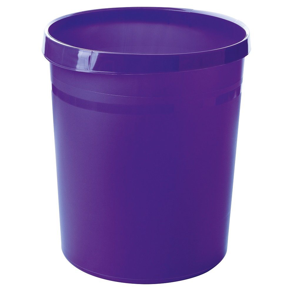 Papierkorb 1 Papierkorb GRIP 18L - lila