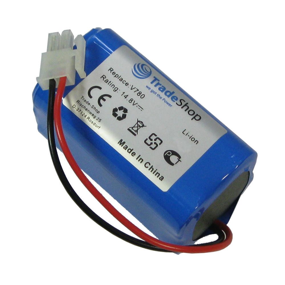Trade-Shop Akku passend für Ecovacs Deebot Dibea V780 V870 CEN660 DL33 DL35 X580 Akku Li-Ion 2200 mAh (14,8 V)