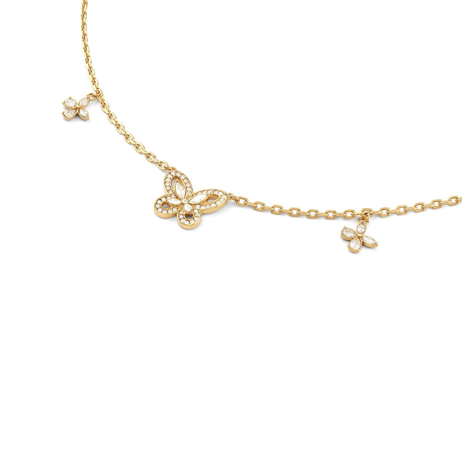 Guess Kette mit Anhänger Lily Butterfly...