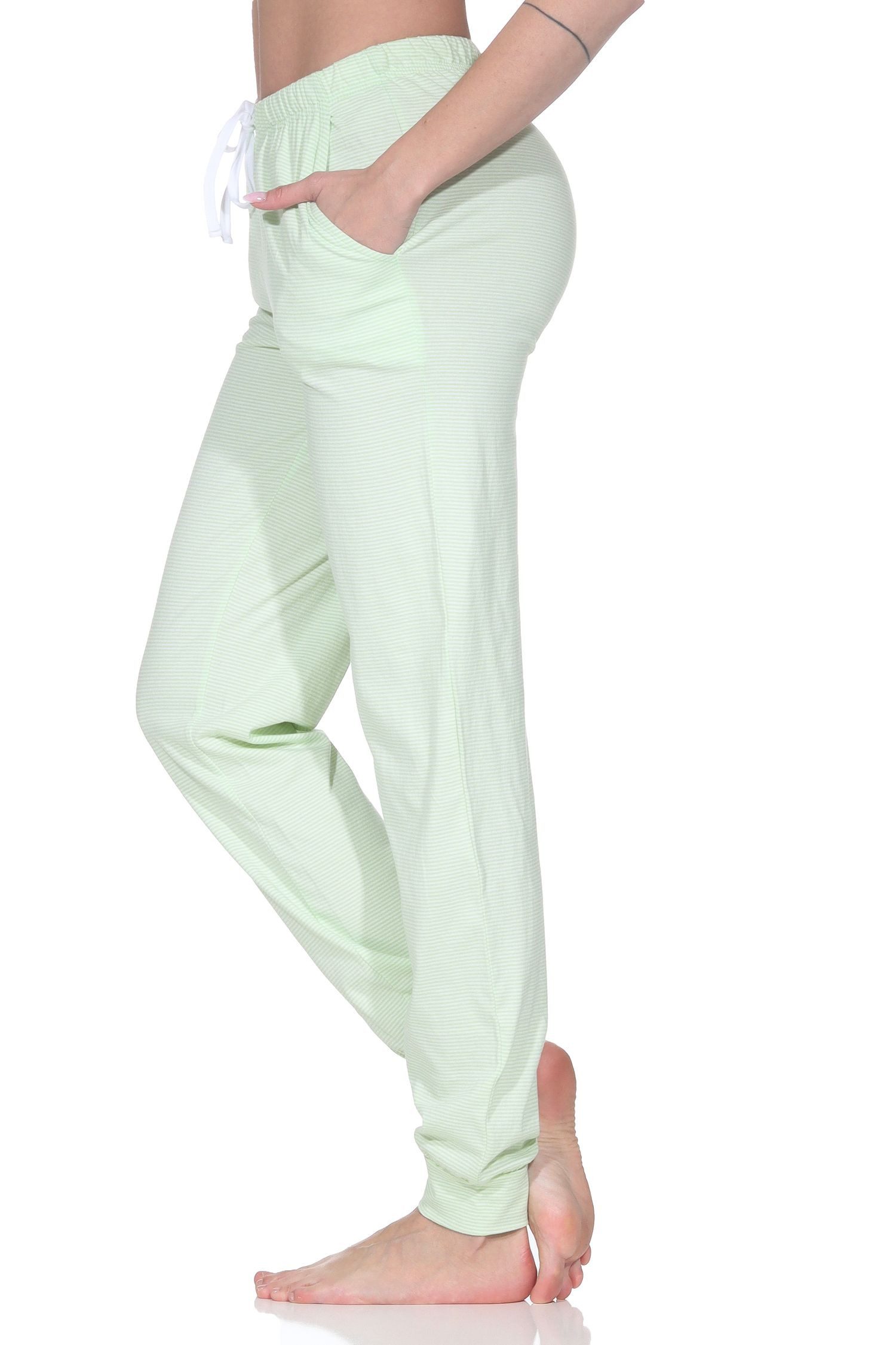 Normann Relaxanzug Damen Pyjama Hose lang Mix & Match - perfekt zu kombinieren – Bild 4 von 5