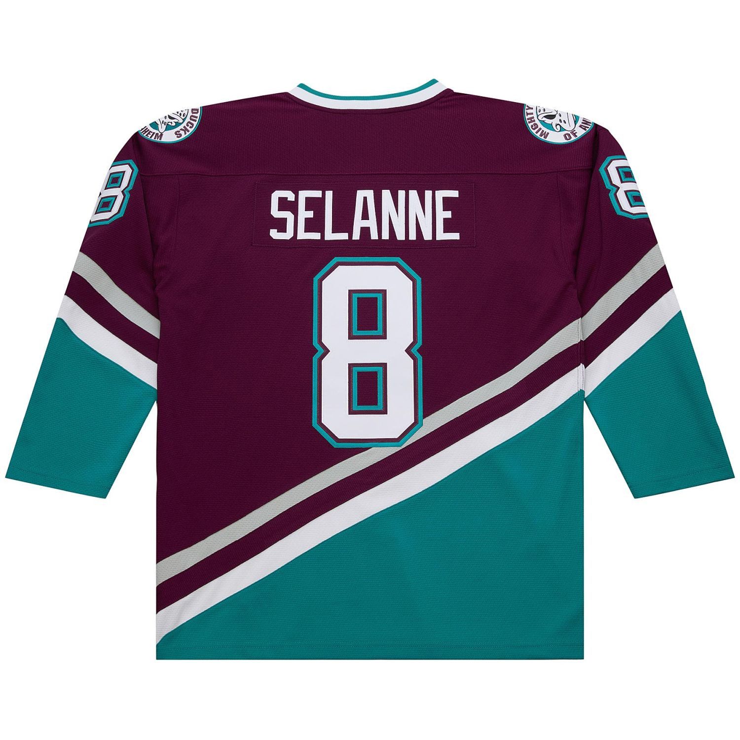 Mitchell & Ness Eishockeytrikot Teemu Selanne 1996 Anaheim Ducks NHL Jersey