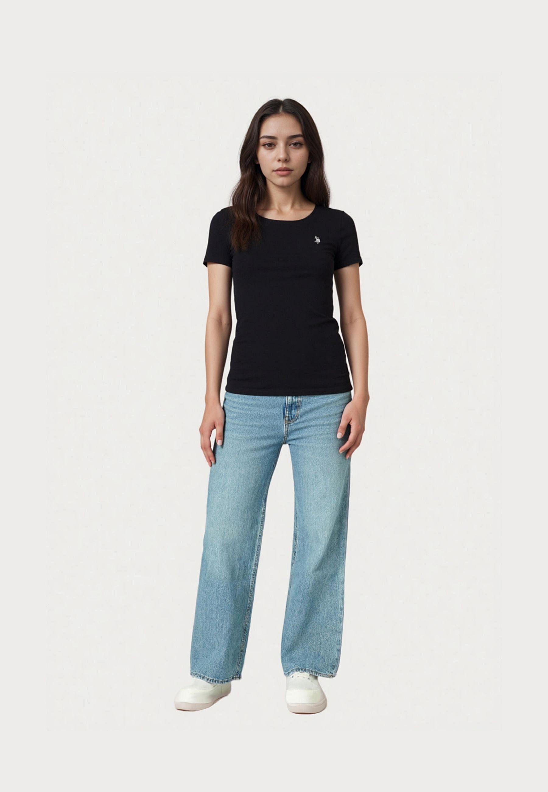 U.S. Polo Assn. T-Shirt T-Shirt Kurzarmshirt Rundhals (1-tlg., 1)
