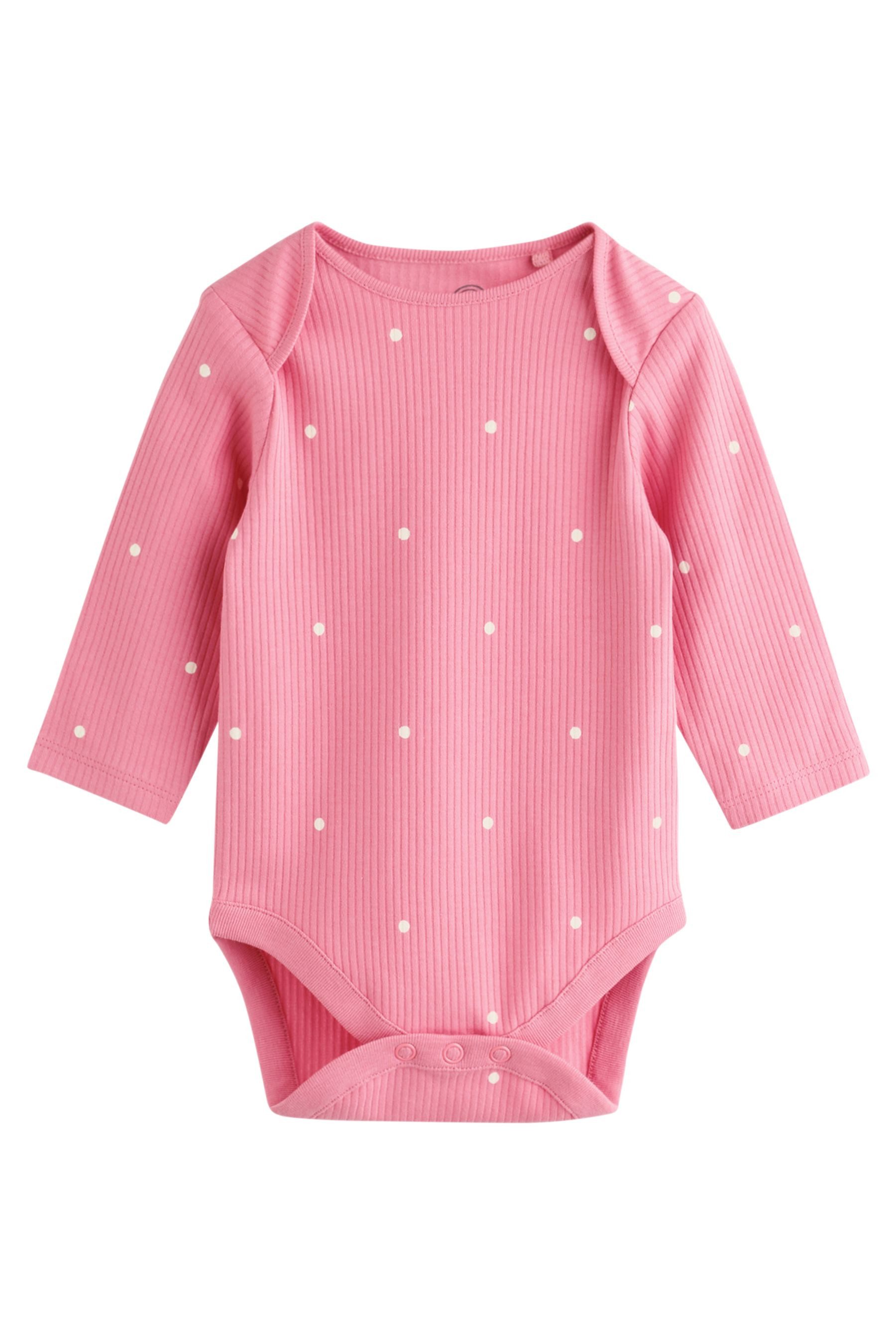 Next Langarmbody Baby Bodysuits mit langem Arm im 5er-Pack (5-tlg) – Bild 4 von 5