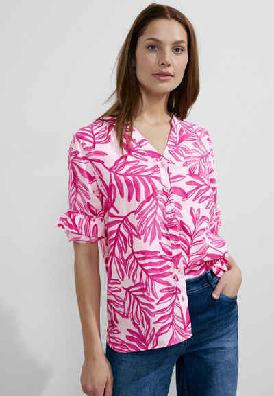 Cecil Shirtbluse mit Blätterprint