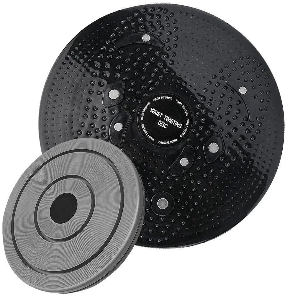 Sport-Knight® Koordinations-Trainingssystem Drehtrainer mit Magnetmassage & Noppen, Bauch Beine Po Twister